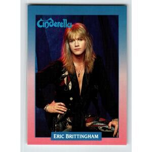 Cinderella Eric Brittingham 1991 RockCards Brockum 81